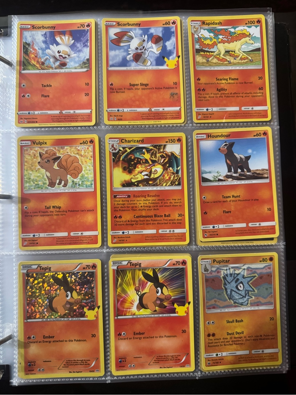 Pokémon TCG Lot ~200 Cards GX Charizard Darkrai Binder Sun Moon Scarlet Violet